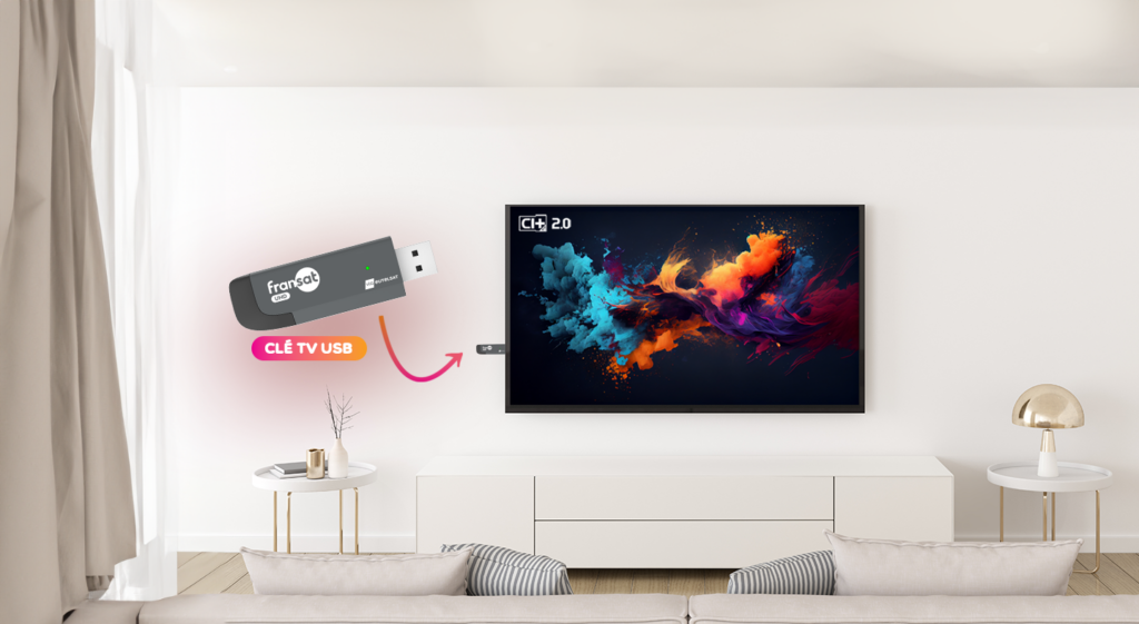 Clé TV FRANSAT UHD