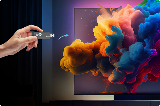 Compatible avec les plus grandes marques de téléviseurs