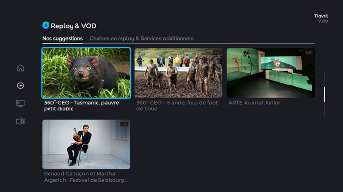 Programmes en Replay